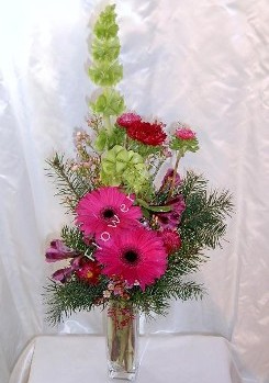 Holiday cheer bud vases